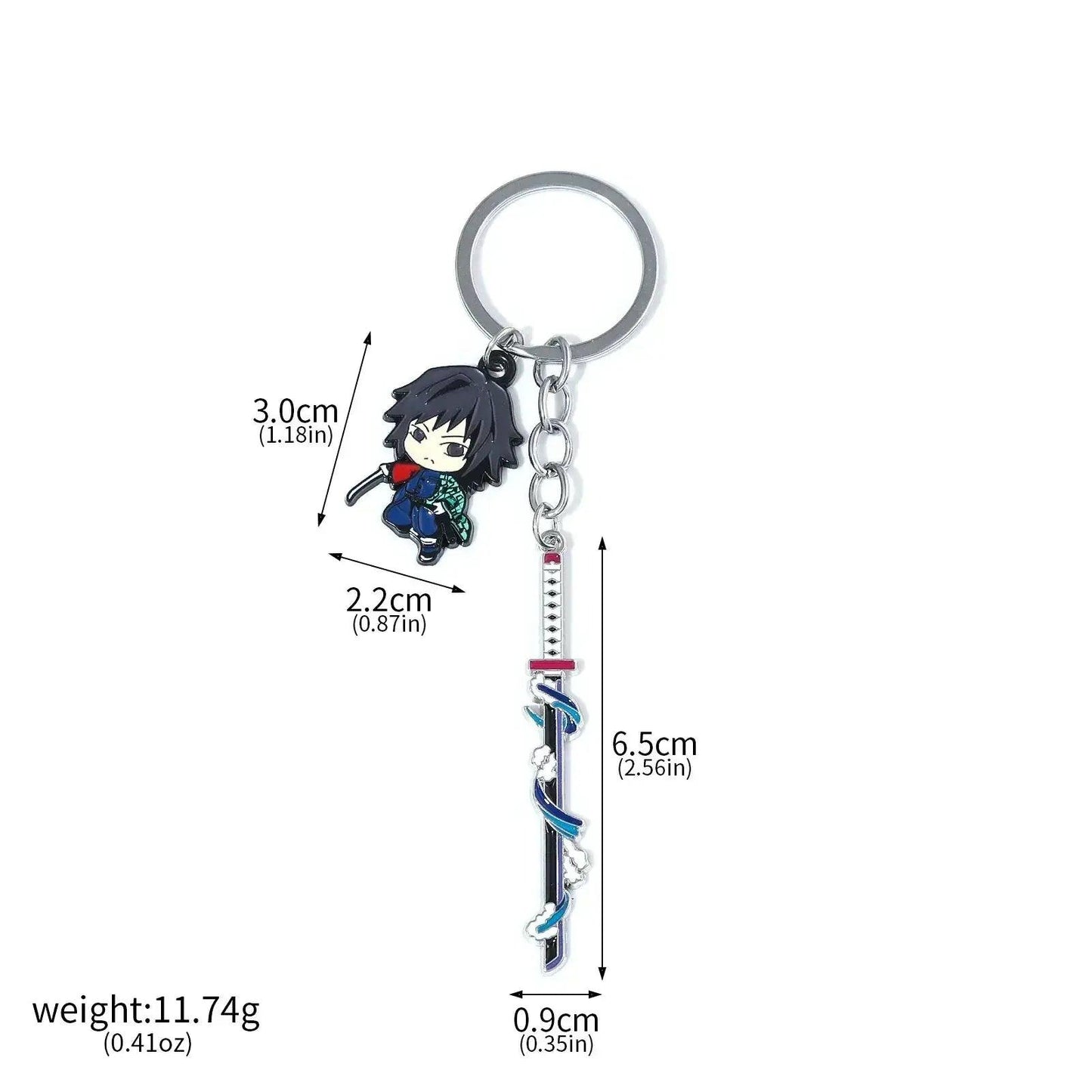  Demon Slayer Sword Keychain Collectible Detailed Design -  ToylandEU™