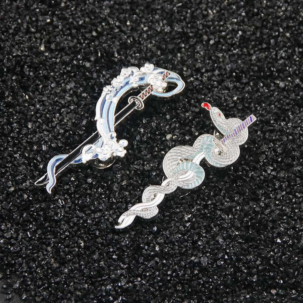  Demon Slayer Sword Keychain Collectible Detailed Design 