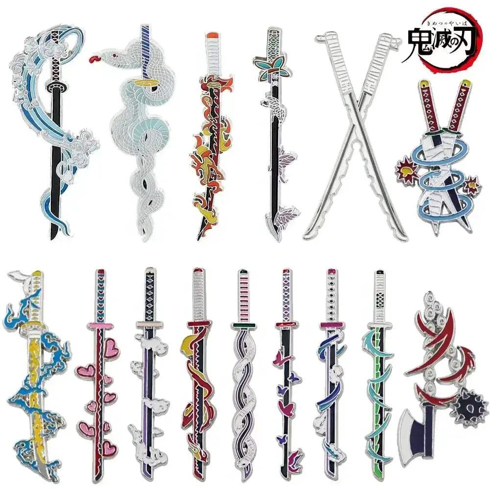 Demon Slayer Sword Keychains, Anime Kimetsu no Yaiba Tomioka Weapon Key Chains Accessories - ToylandEU