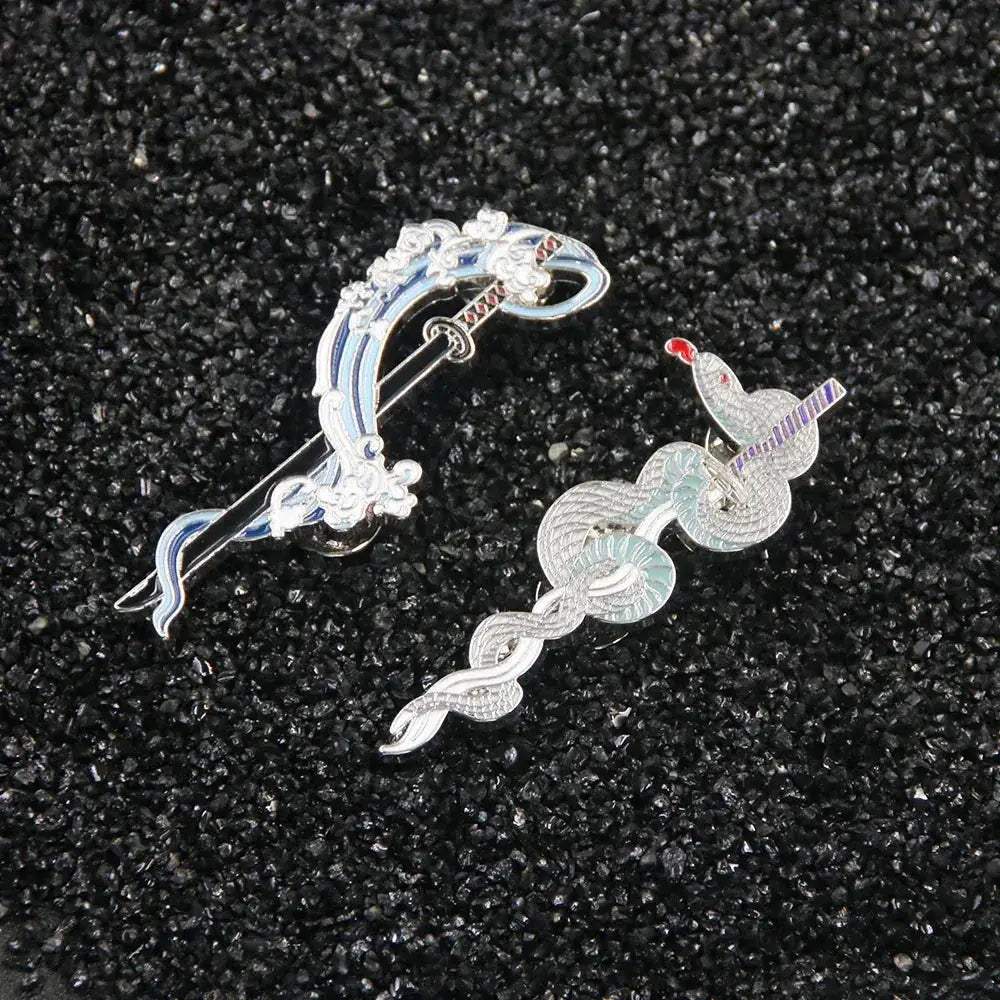 Demon Slayer Sword Keychains, Anime Kimetsu no Yaiba Tomioka Weapon Key Chains Accessories - ToylandEU