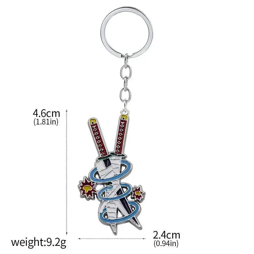 Demon Slayer Sword Keychains, Anime Kimetsu no Yaiba Tomioka Weapon Key Chains Accessories - ToylandEU