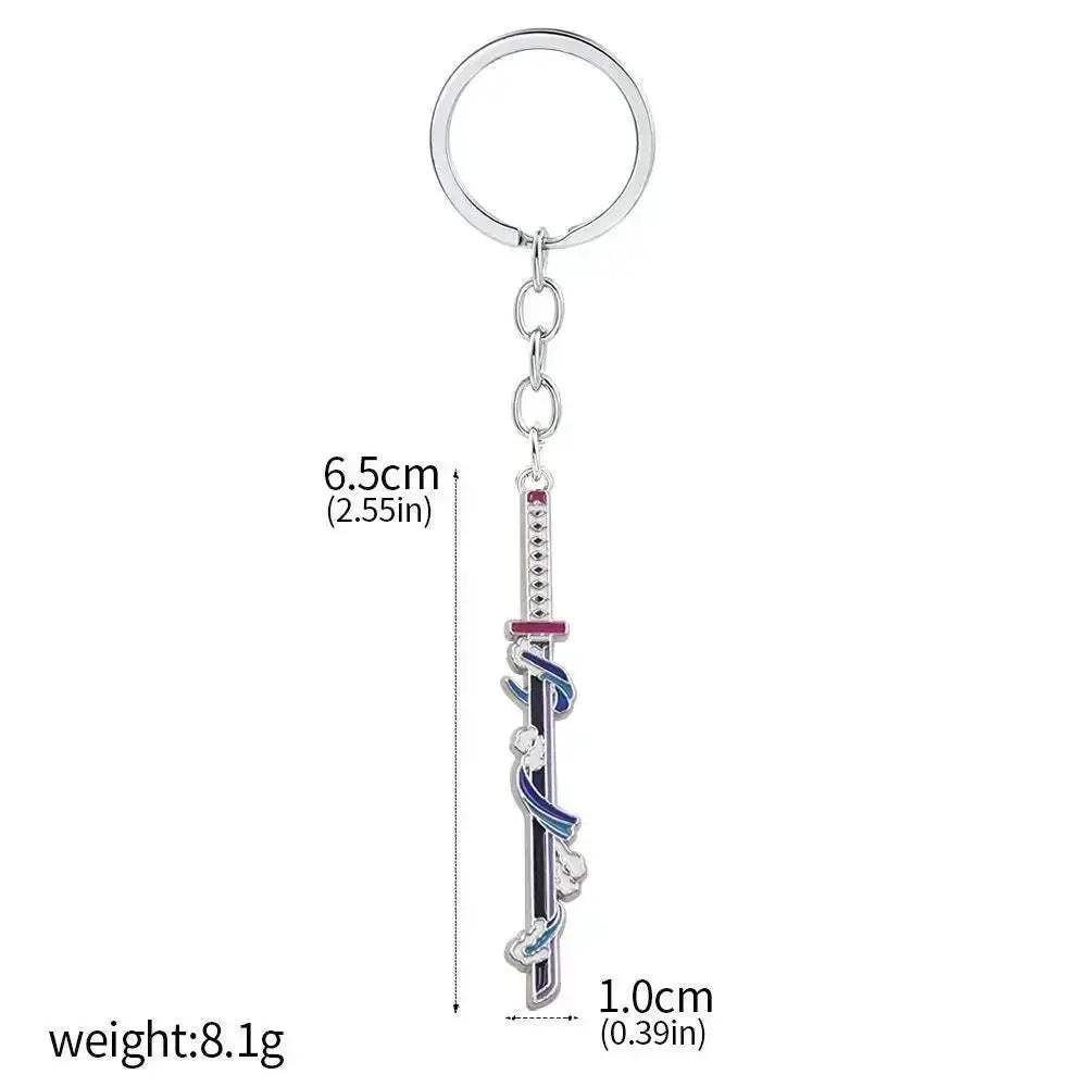 Demon Slayer Sword Keychains, Anime Kimetsu no Yaiba Tomioka Weapon Key Chains Accessories - ToylandEU