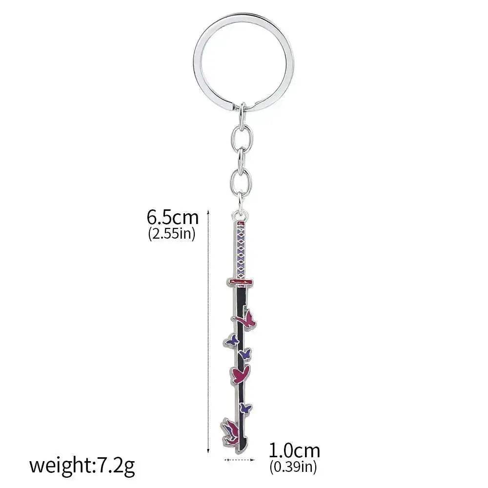 Demon Slayer Sword Keychains, Anime Kimetsu no Yaiba Tomioka Weapon Key Chains Accessories - ToylandEU