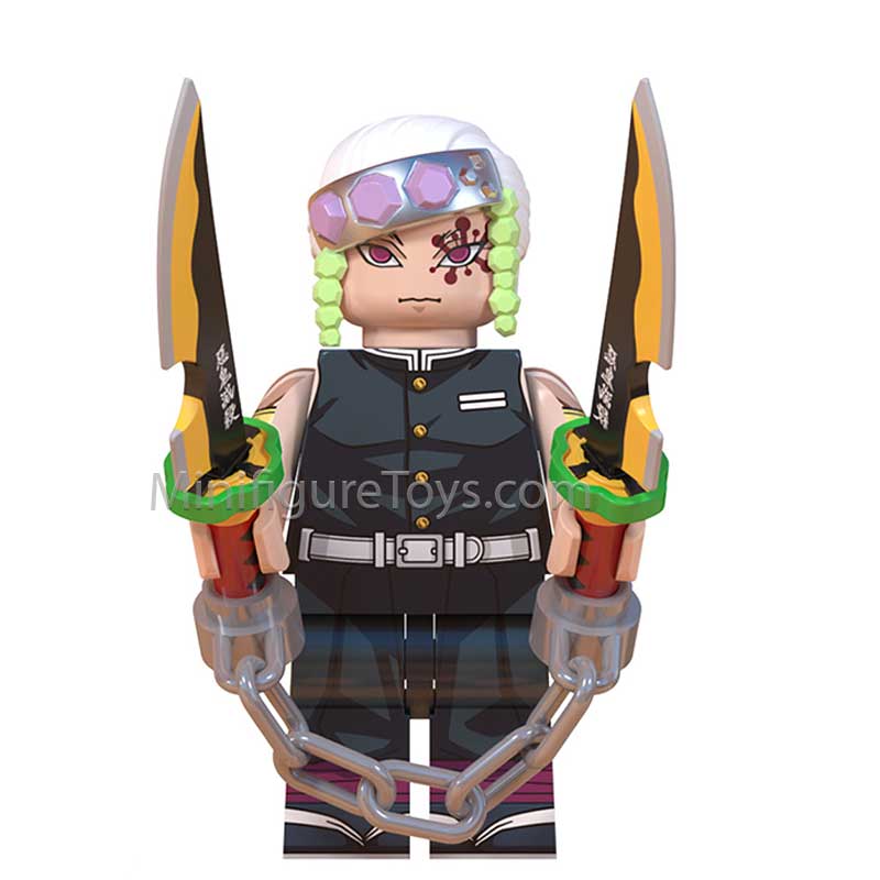 Demon Slayer Tengen Uzui Minifigure | LEGO Compatible | Toylandeu™