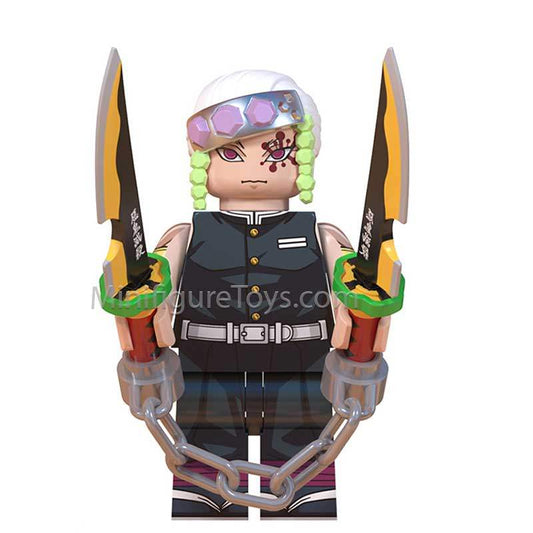 Demon Slayer Tengen Uzui Minifigure | LEGO Compatible | Toylandeu™