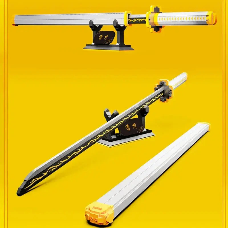 Demon Slayer Zenitsu Building Blocks Model Compatible With Lego - ToylandEU