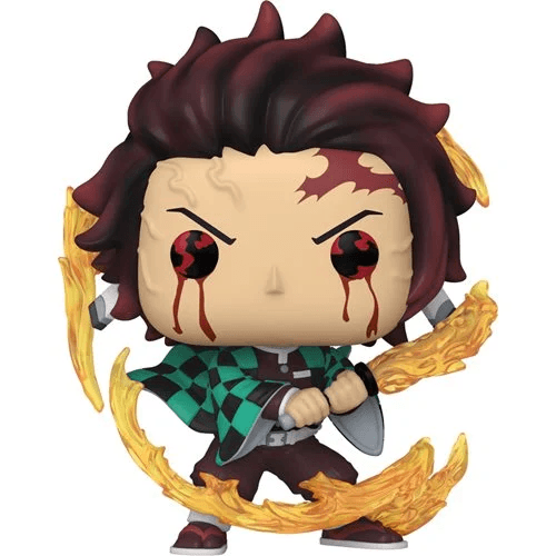 Funko Pop Figure | Demon Slayer Tanjiro | Sun Breathing Edition | Number 1748