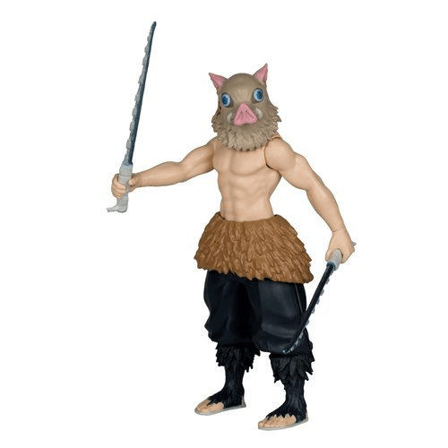 Demon Slayer Wave 4 Inosuke Hashibira Season 2 Action Figure | 5 Inch Scale | Season 2 Design | Anime Collectors