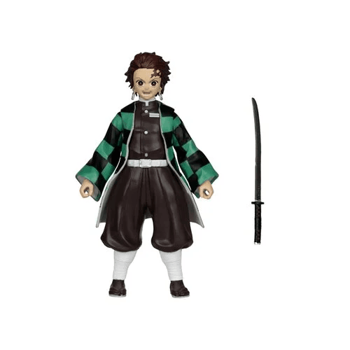 Demon Slayer Wave 4 Tanjiro Kamado Season 2 Action Figure | 5 Inch Scale | Season 2 Design | Anime Collectors