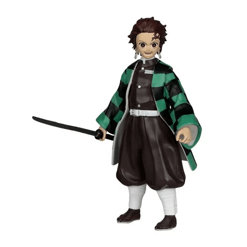 Demon Slayer Wave 4 Tanjiro Kamado Season 2 Action Figure | 5 Inch Scale | Season 2 Design | Anime Collectors