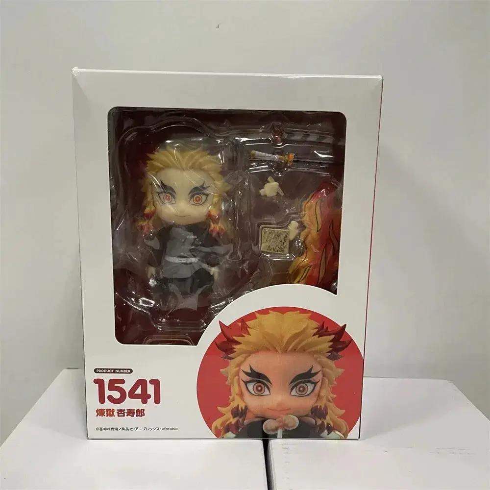 Demon Slayer Mini Anime Figurines, Inosuke, Tanjirou, Nezuko, Zenitsu, Giyuu, Regoukou, Tengen, Cute Kawaii Chibi Kimetsu no Yaiba 10 cm - CLOUDANIMESTUDIO
