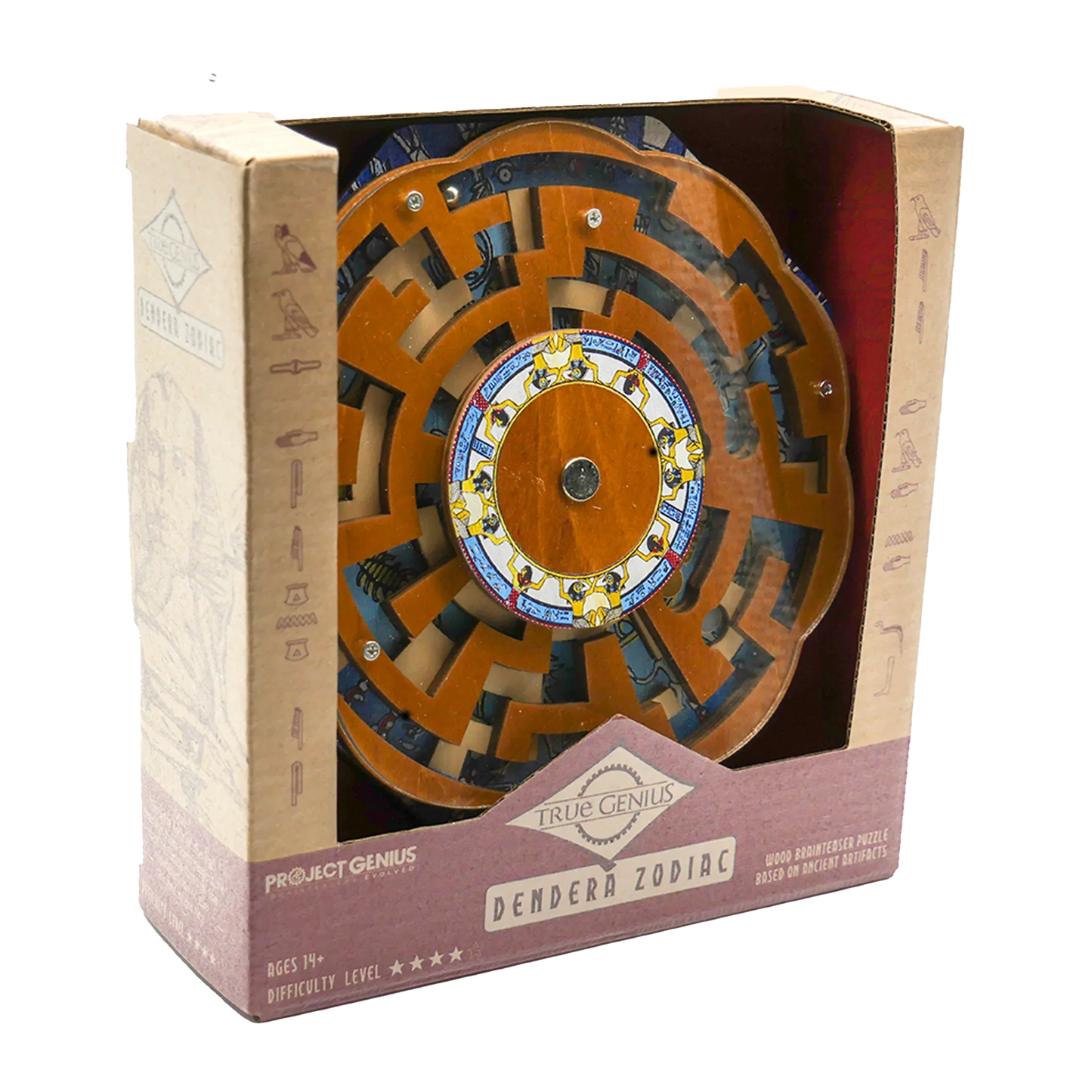 Dendera Zodiac Ancient Egyptian Constellation Maze Puzzle Brain Challenge - ToylandEU