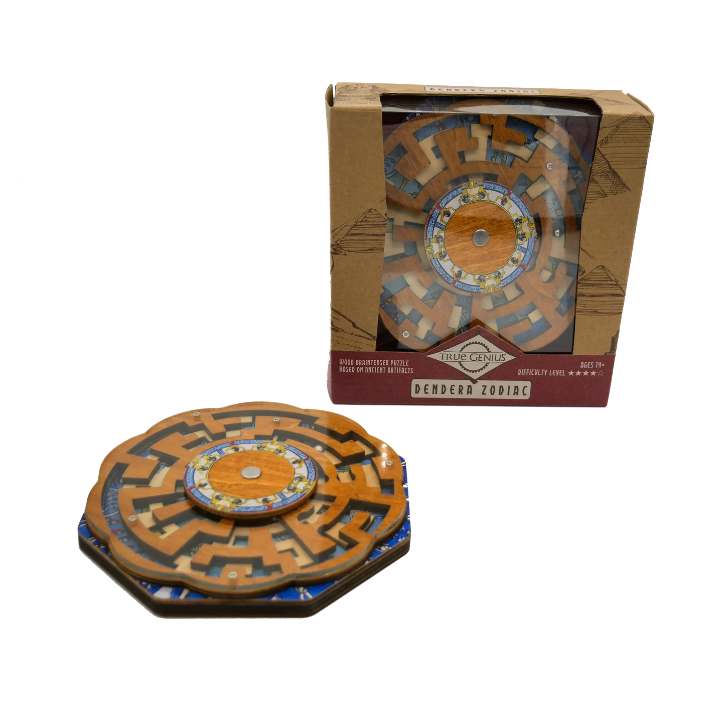 Dendera Zodiac Ancient Egyptian Constellation Maze Puzzle Brain Challenge - ToylandEU