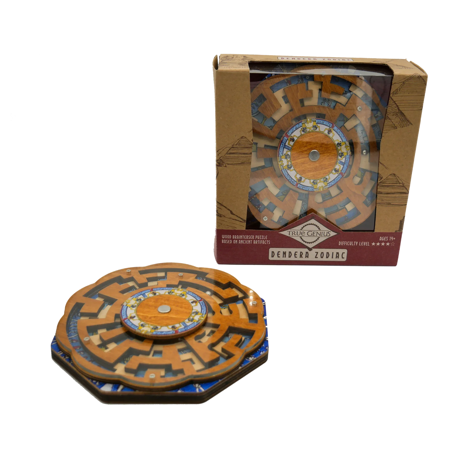 Dendera Zodiac Ancient Egyptian Constellation Maze Puzzle Brain Challenge - ToylandEU