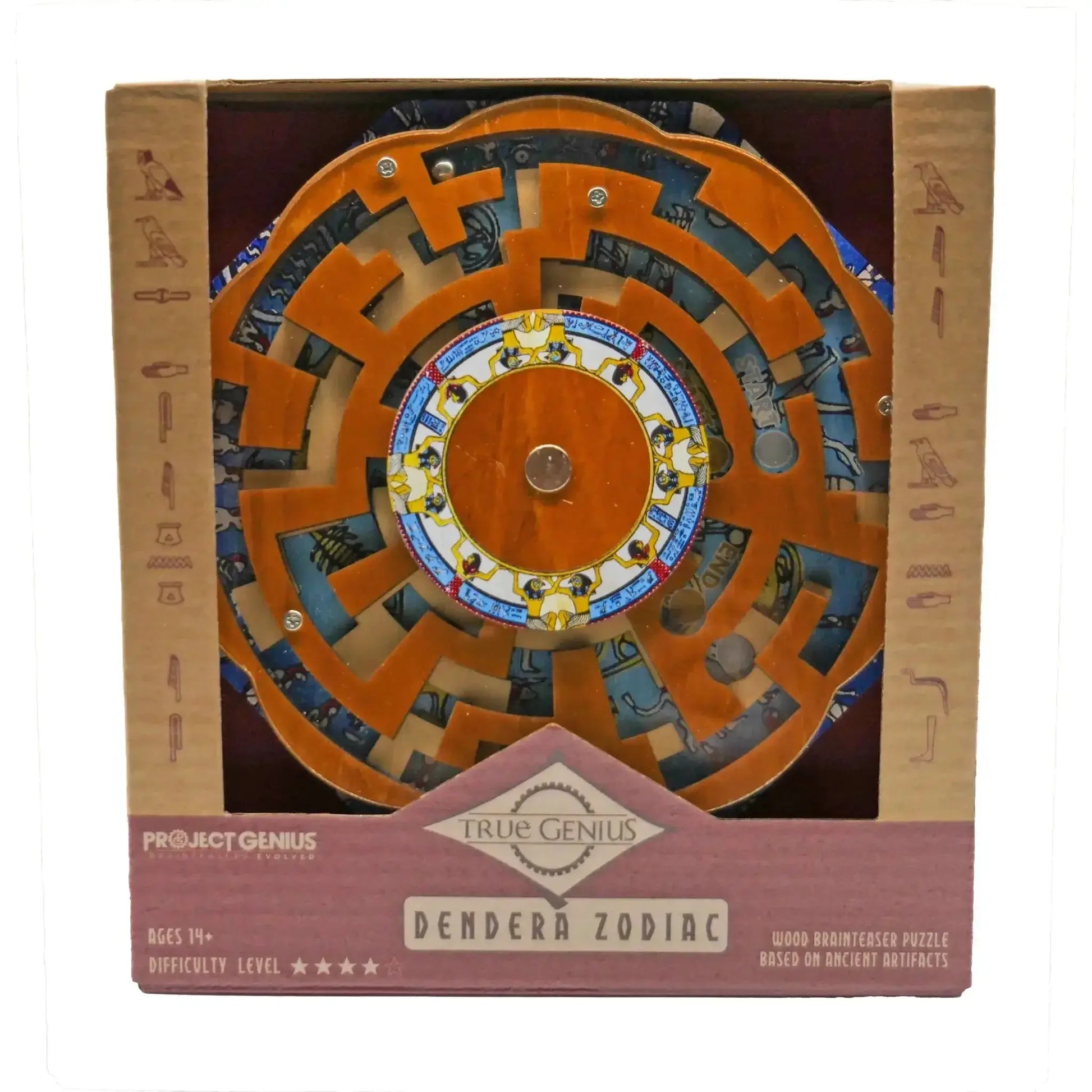  Dendera Zodiac Puzzle Maze With Ball Bearings -  ToylandEU™