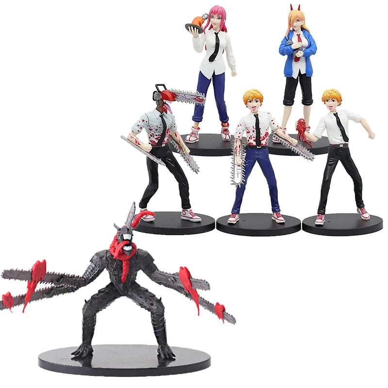 Figure | Chainsaw Man Denji PVC 19cm | Movable Helmet Included | In Stock