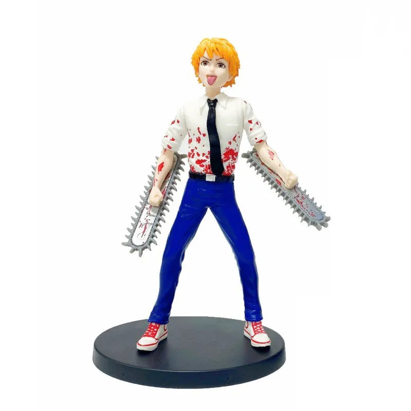 Figure | Chainsaw Man Denji PVC 19cm | Movable Helmet Included | In Stock