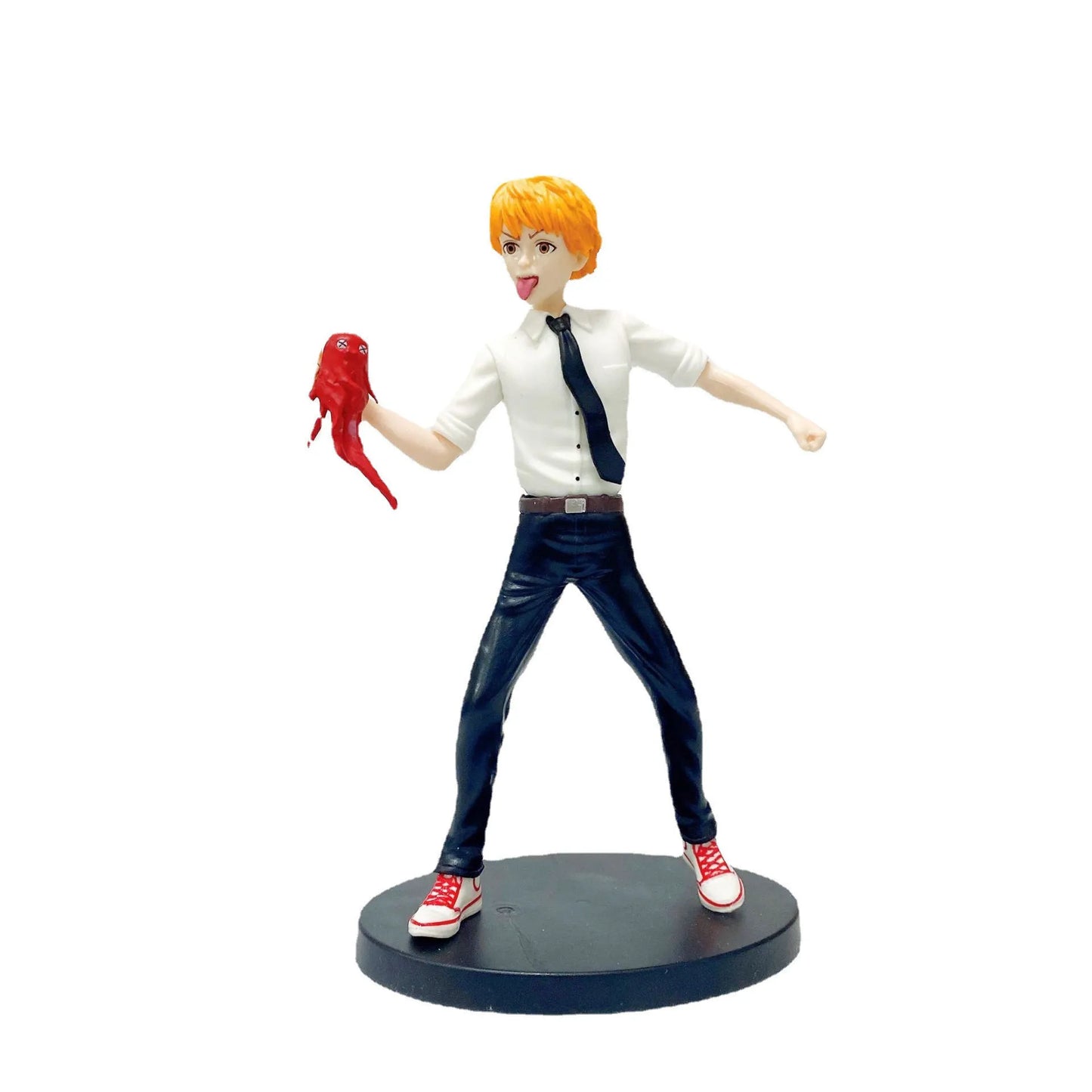 Figure | Chainsaw Man Denji PVC 19cm | Movable Helmet Included | In Stock