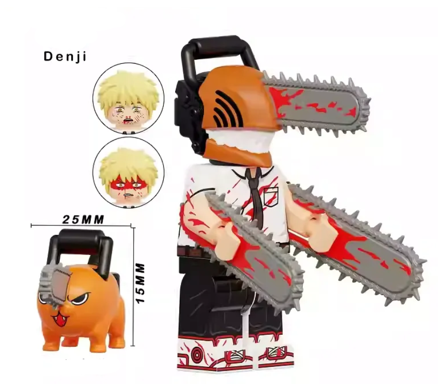 Denji Minifigure | Custom Made Collectible | Toylandeu™