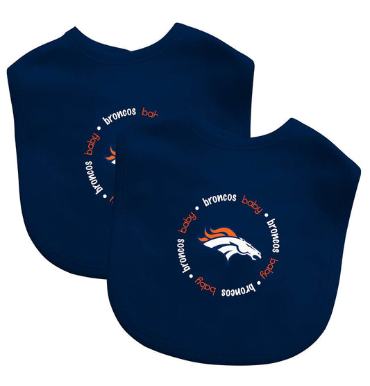Denver Broncos Baby Bibs 2 Pack Officially Licensed - ToylandEU