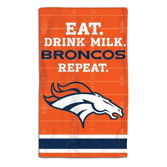  Denver Broncos Baby Burp Cloth 10x17 Inches Terry Polyester -  ToylandEU™