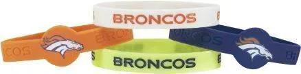  Denver Broncos Bracelets 4 Pack Silicone Bands Licensed -  ToylandEU™