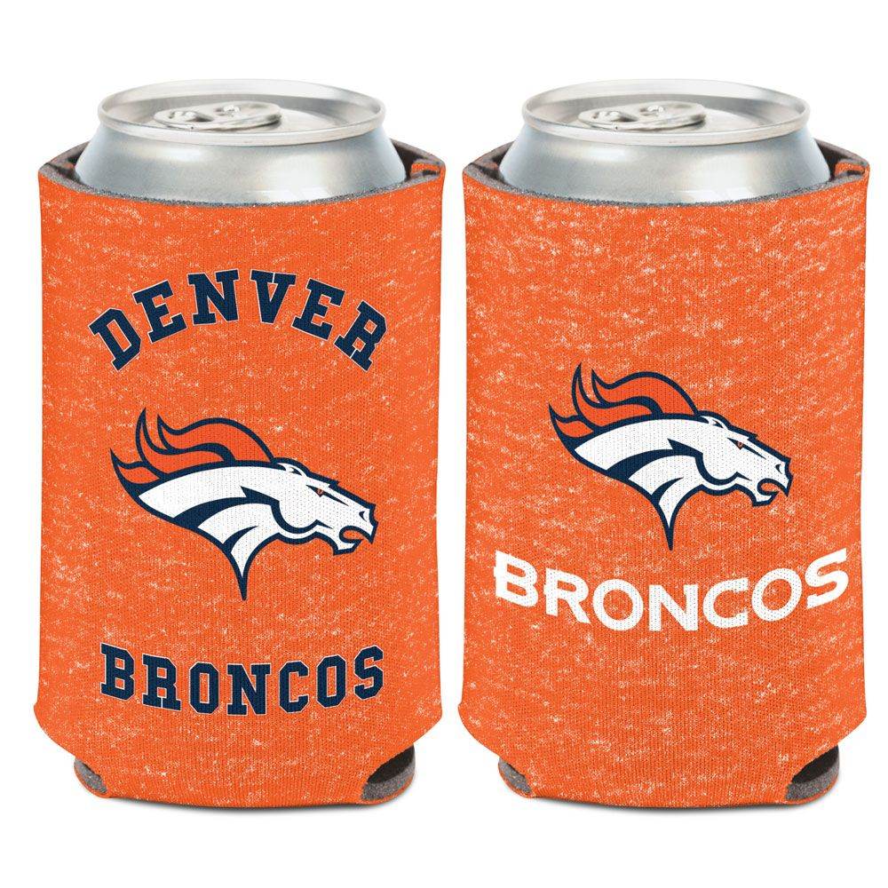 Denver Broncos Can Cooler Heathered 12 Oz Foam Sleeve - ToylandEU