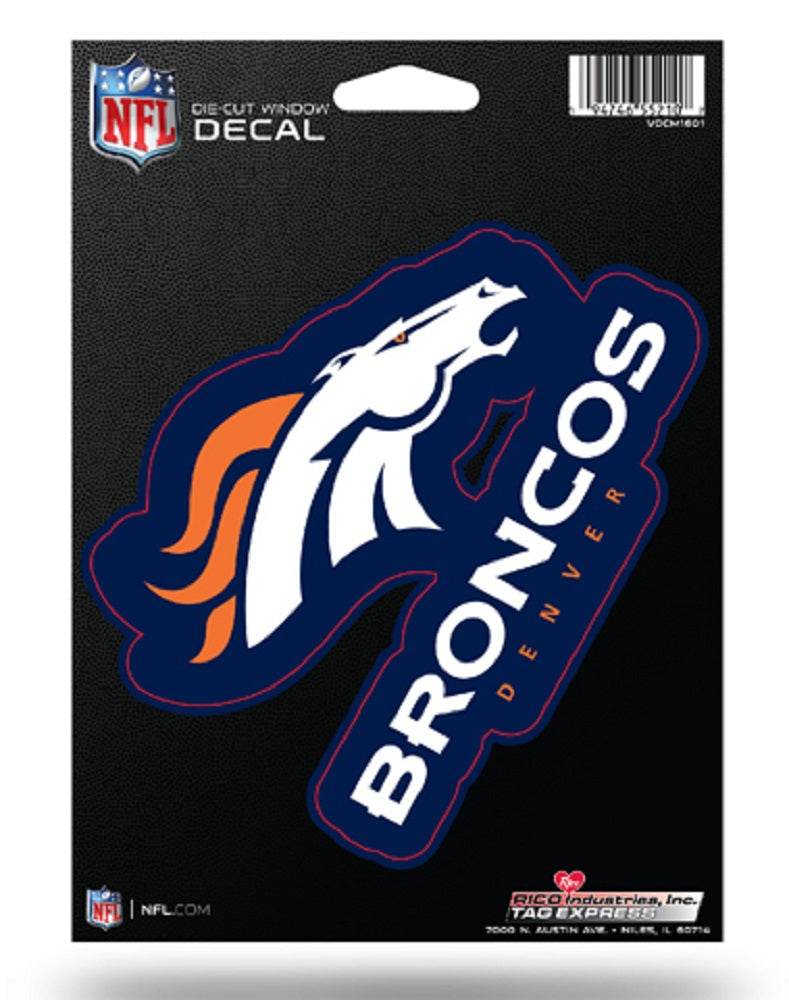 Denver Broncos Die Cut Decal Medium Limited Special Order - ToylandEU