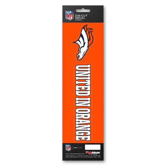  Denver Broncos Die Cut Decal Slogan Pack UV Laminated -  ToylandEU™