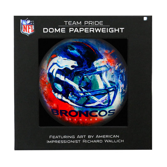 Denver Broncos Domed Paperweight Officially Licensed - ToylandEU