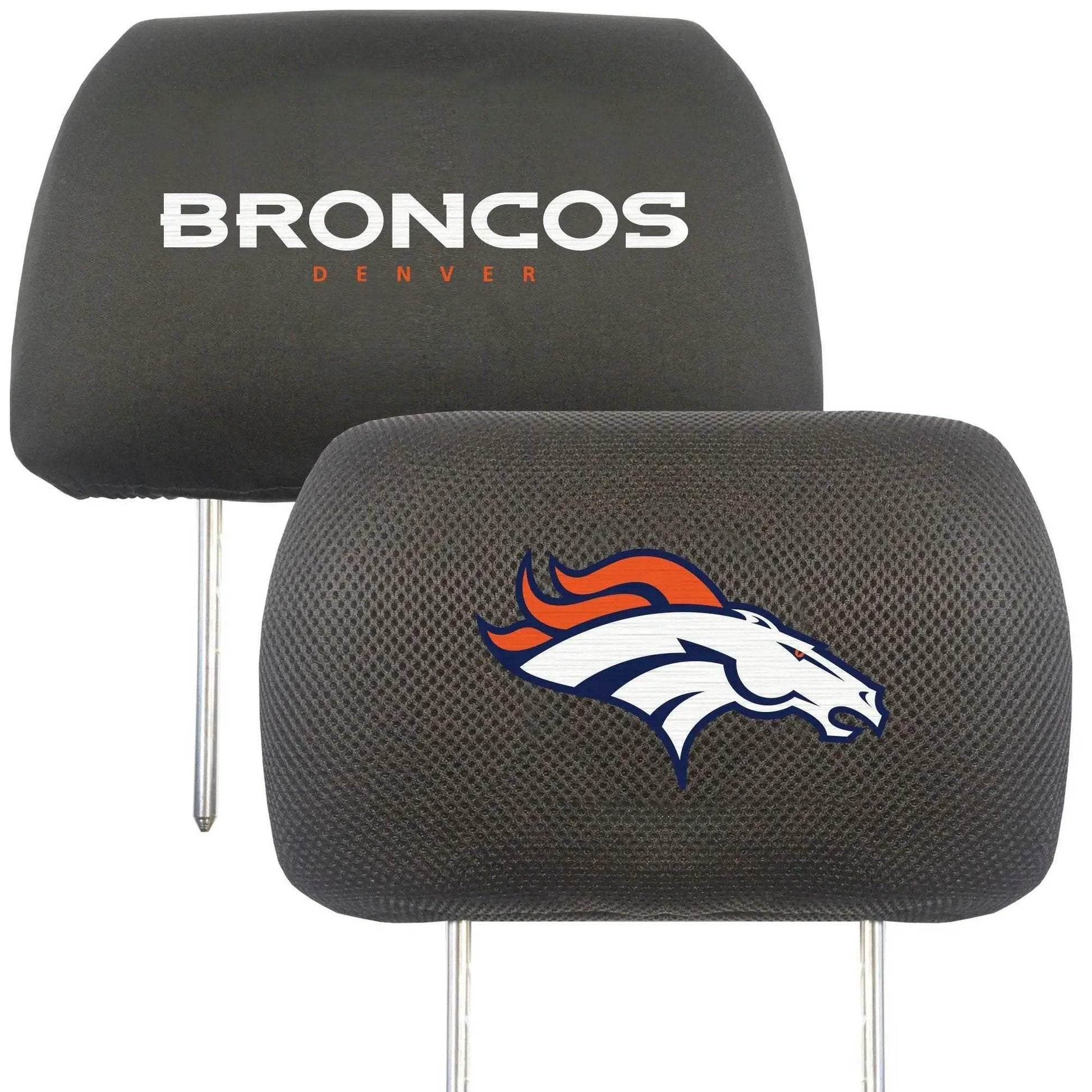 Denver Broncos Embroidered Headrest Covers by FanMats - ToylandEU