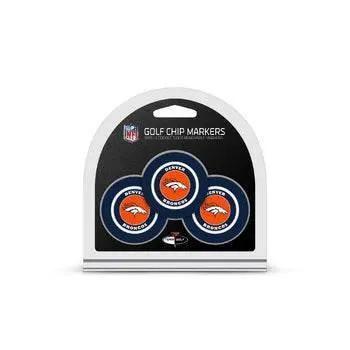  Denver Broncos Golf Chip With Marker 3 Pack By Team Golf -  ToylandEU™