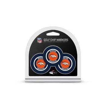  Denver Broncos Golf Chip With Marker 3 Pack By Team Golf -  ToylandEU™