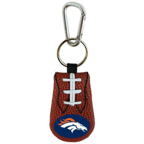 Denver Broncos Keychain Classic Football Key Ring Gamewear - ToylandEU