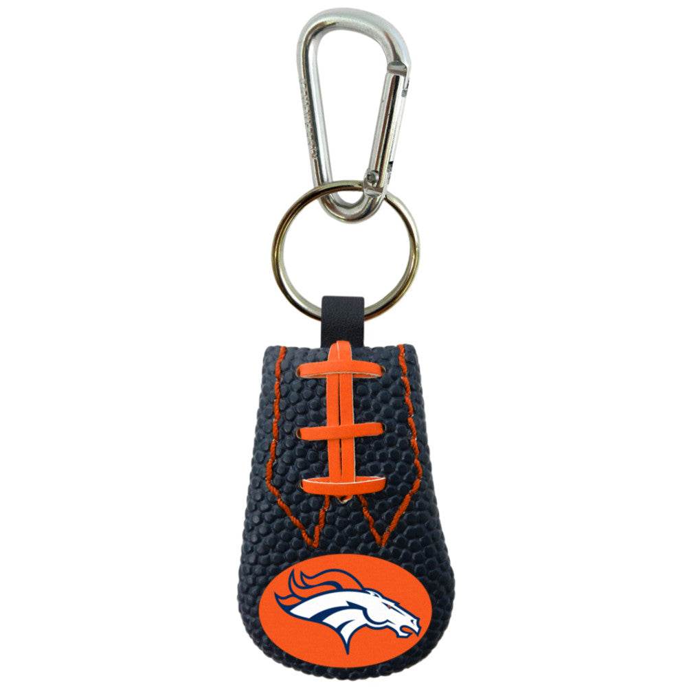 Denver Broncos Keychain Team Color Football by GameWear - ToylandEU