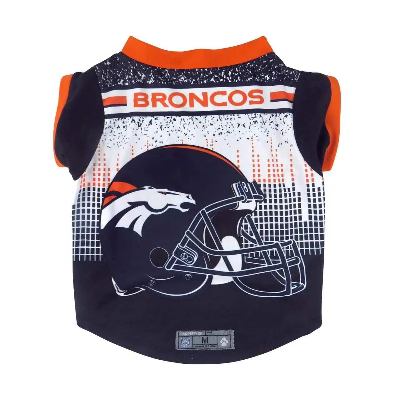  Denver Broncos Pet Performance Tee Size L Moisture Wicking -  ToylandEU™