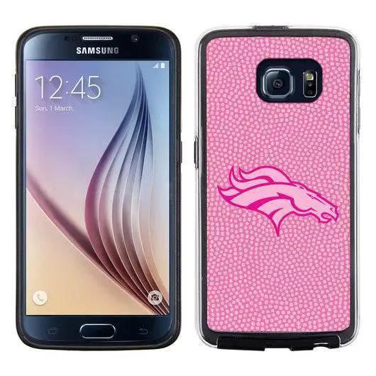  Denver Broncos Pink Pebble Grain Phone Case For Galaxy S6 -  ToylandEU™