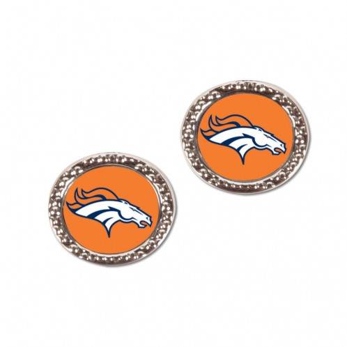 Denver Broncos Post Style Earrings Officially Licensed - ToylandEU