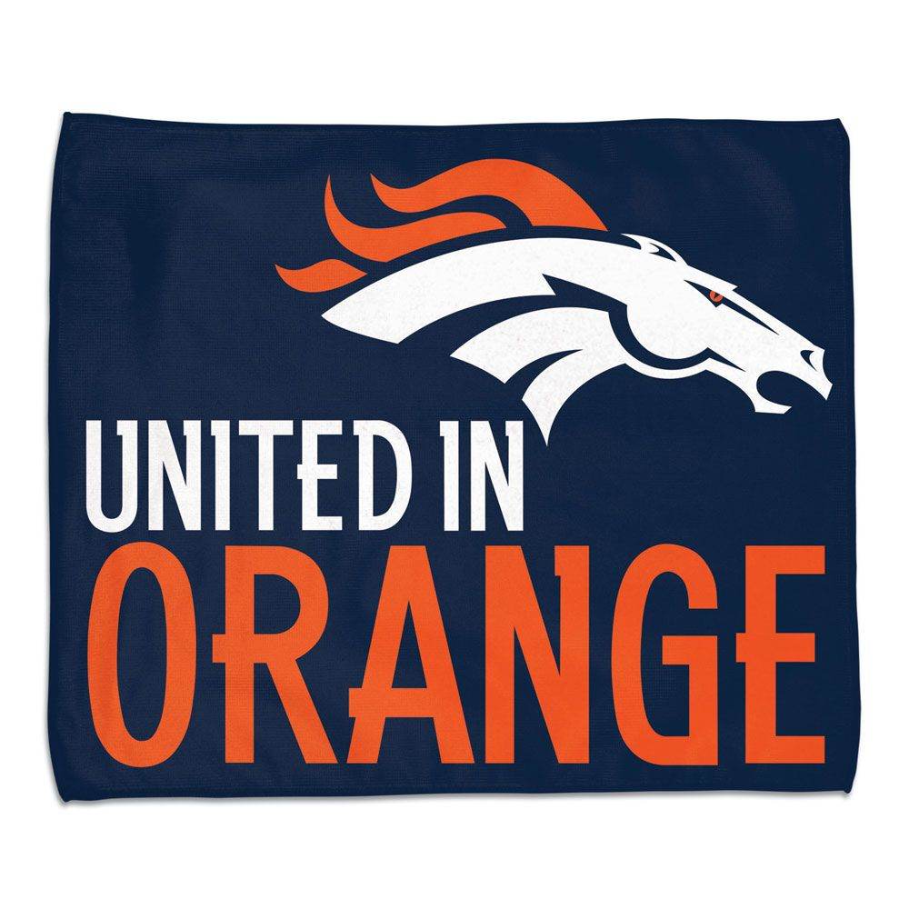 Denver Broncos Rally Towel 15x18 Full Color Wincraft - ToylandEU