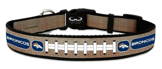  Denver Broncos Reflective Pet Collar Football Size Large -  ToylandEU™