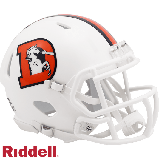 Denver Broncos Replica Mini Speed Helmet Snowcapped 2023 - ToylandEU