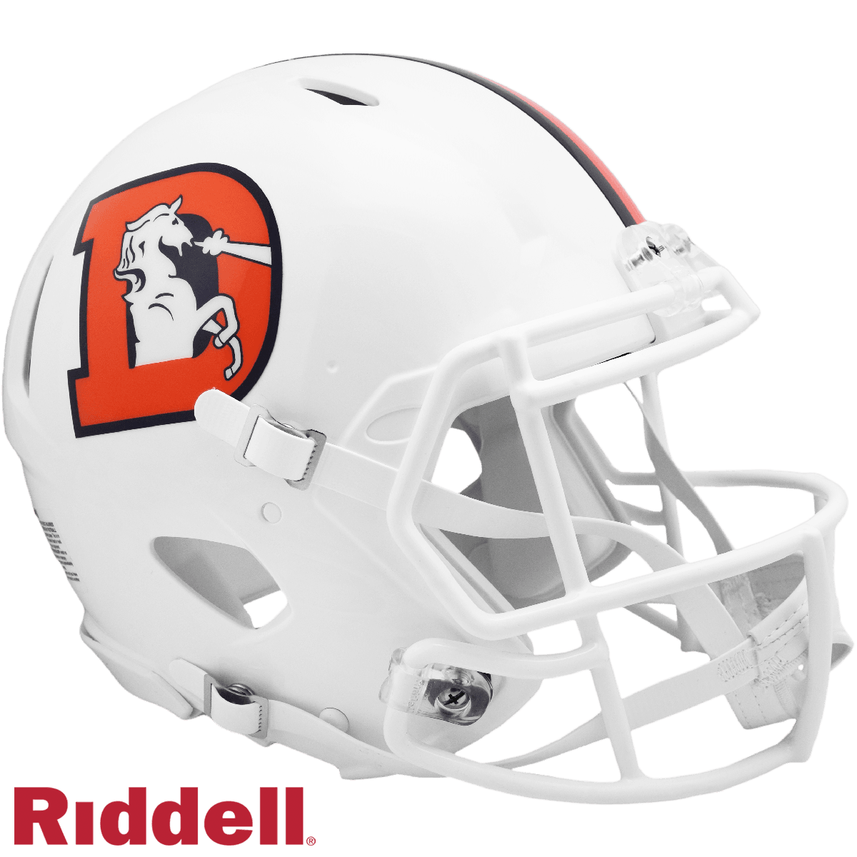 Denver Broncos Riddell Authentic Speed Helmet Snowcapped - ToylandEU