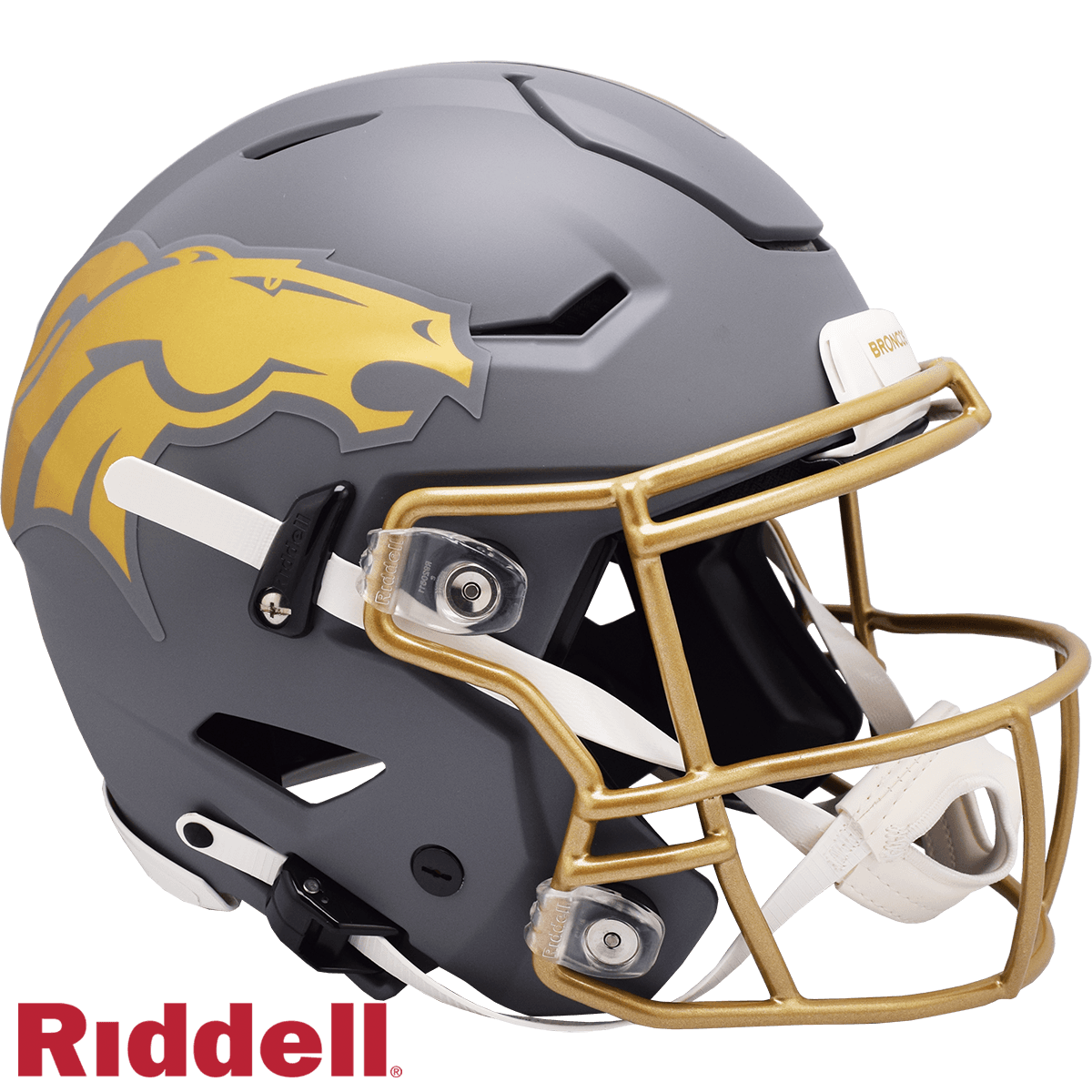Denver Broncos Riddell Full Size SpeedFlex Slate Helmet - ToylandEU