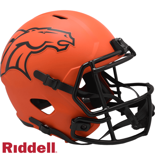 Denver Broncos Riddell Replica Helmet Full Size Rave - ToylandEU