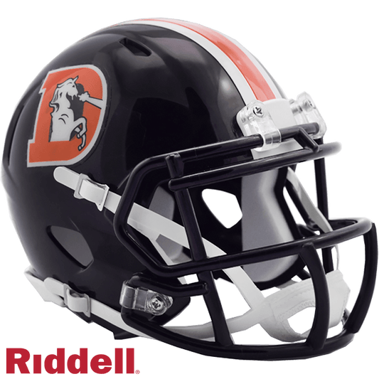 Denver Broncos Riddell Replica Mini Speed Helmet Color Rush - ToylandEU
