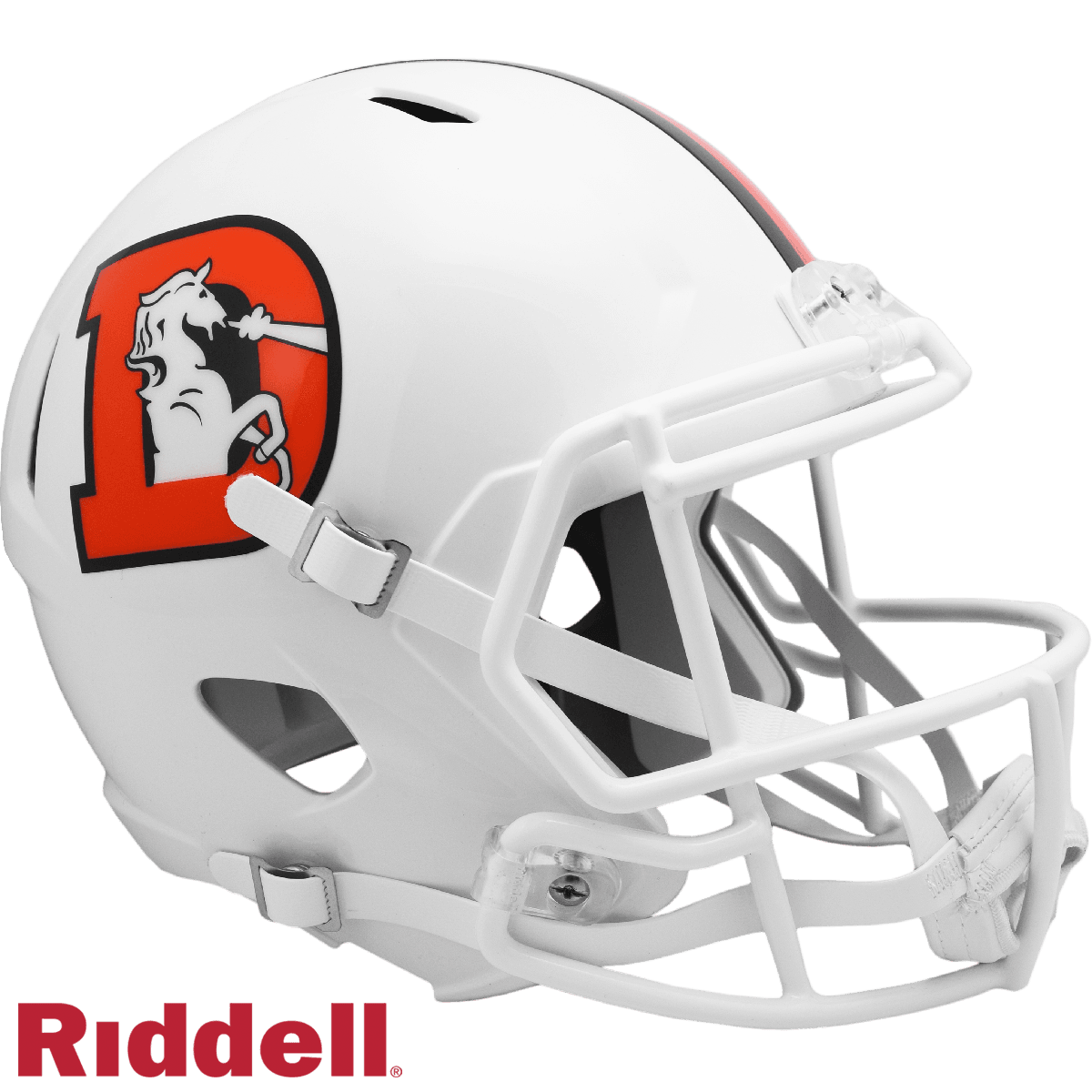 Denver Broncos Riddell Replica Speed Style Helmet Snowcapped - ToylandEU