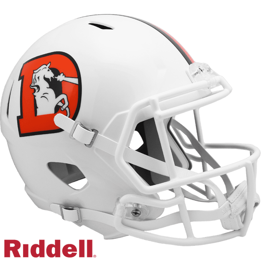 Denver Broncos Riddell Replica Speed Style Helmet Snowcapped - ToylandEU