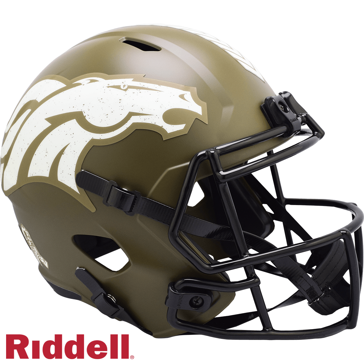 Denver Broncos Salute To Service Riddell Replica Helmet - ToylandEU