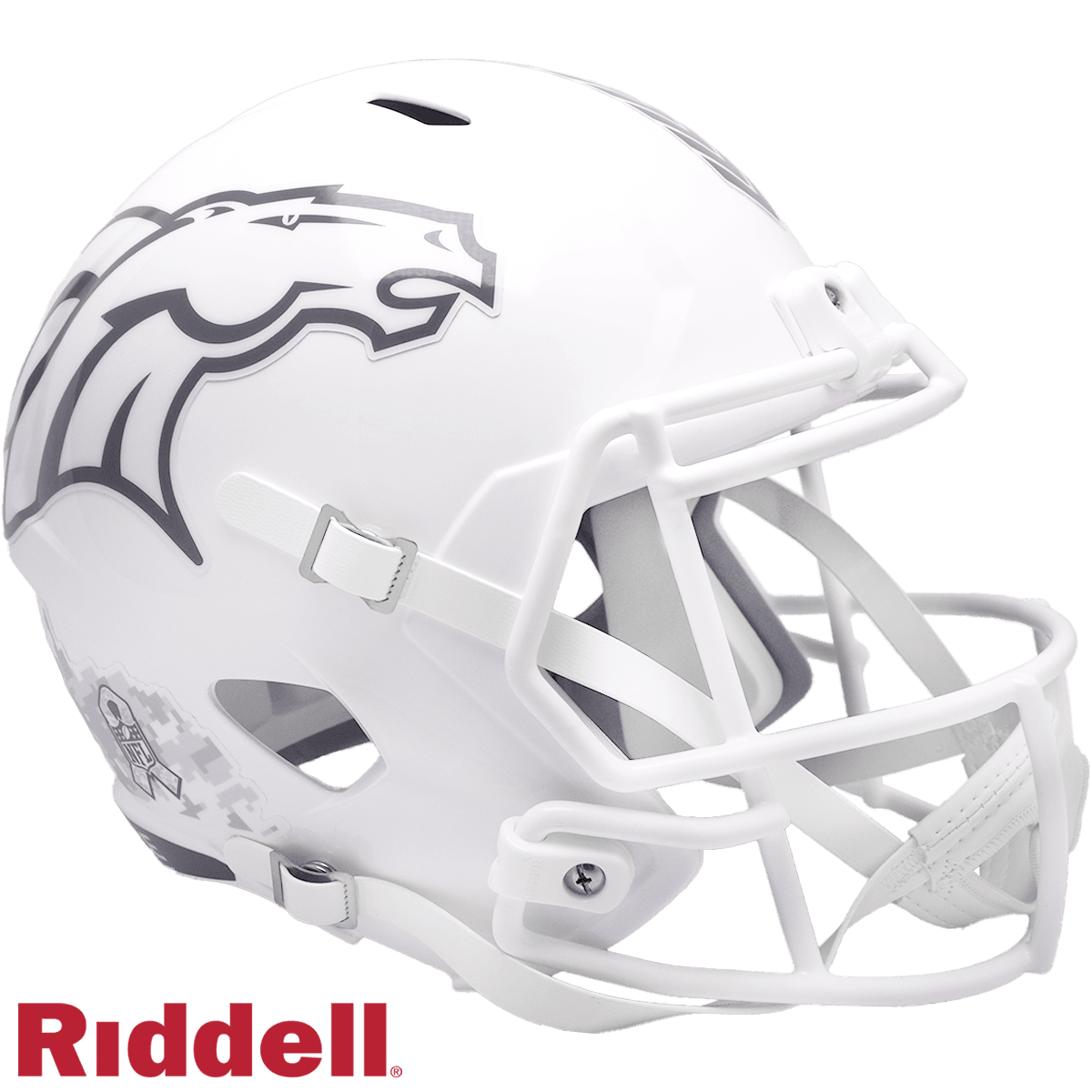 Denver Broncos Salute To Service Riddell Replica Helmet - ToylandEU