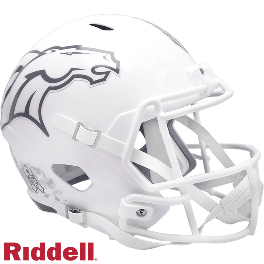 Denver Broncos Salute To Service Riddell Replica Helmet - ToylandEU